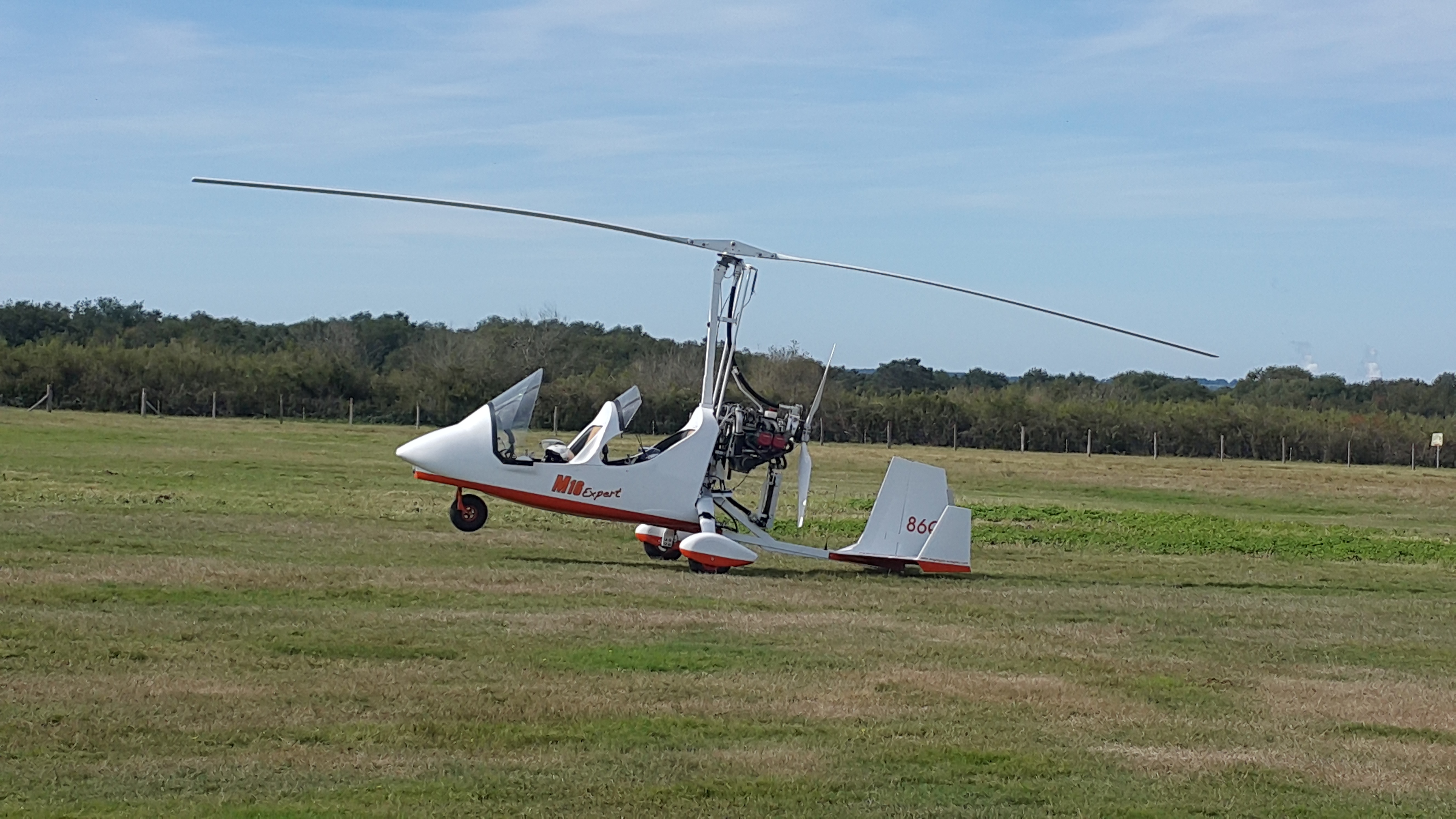 Autogire Gyrocopter tandem