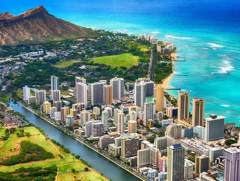 하와이 와이키키_전경