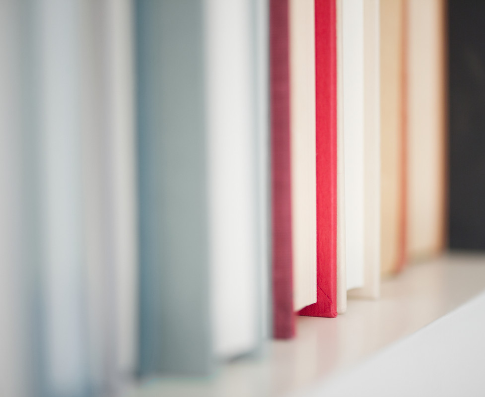 Books On Shelf