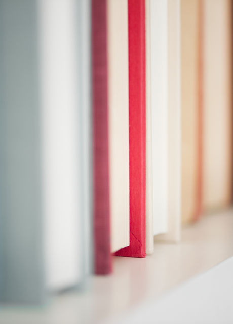Books On Shelf