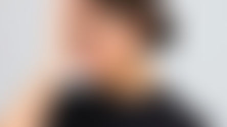 Woman holding her head