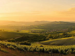 Image of Beaujolais from the sky