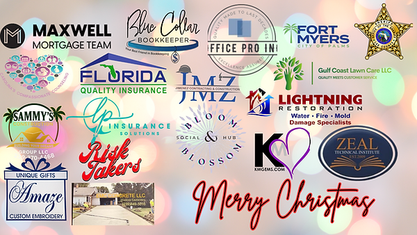 Colorful Mood Board Christmas Photo Collage Desktop Wallpaper.png