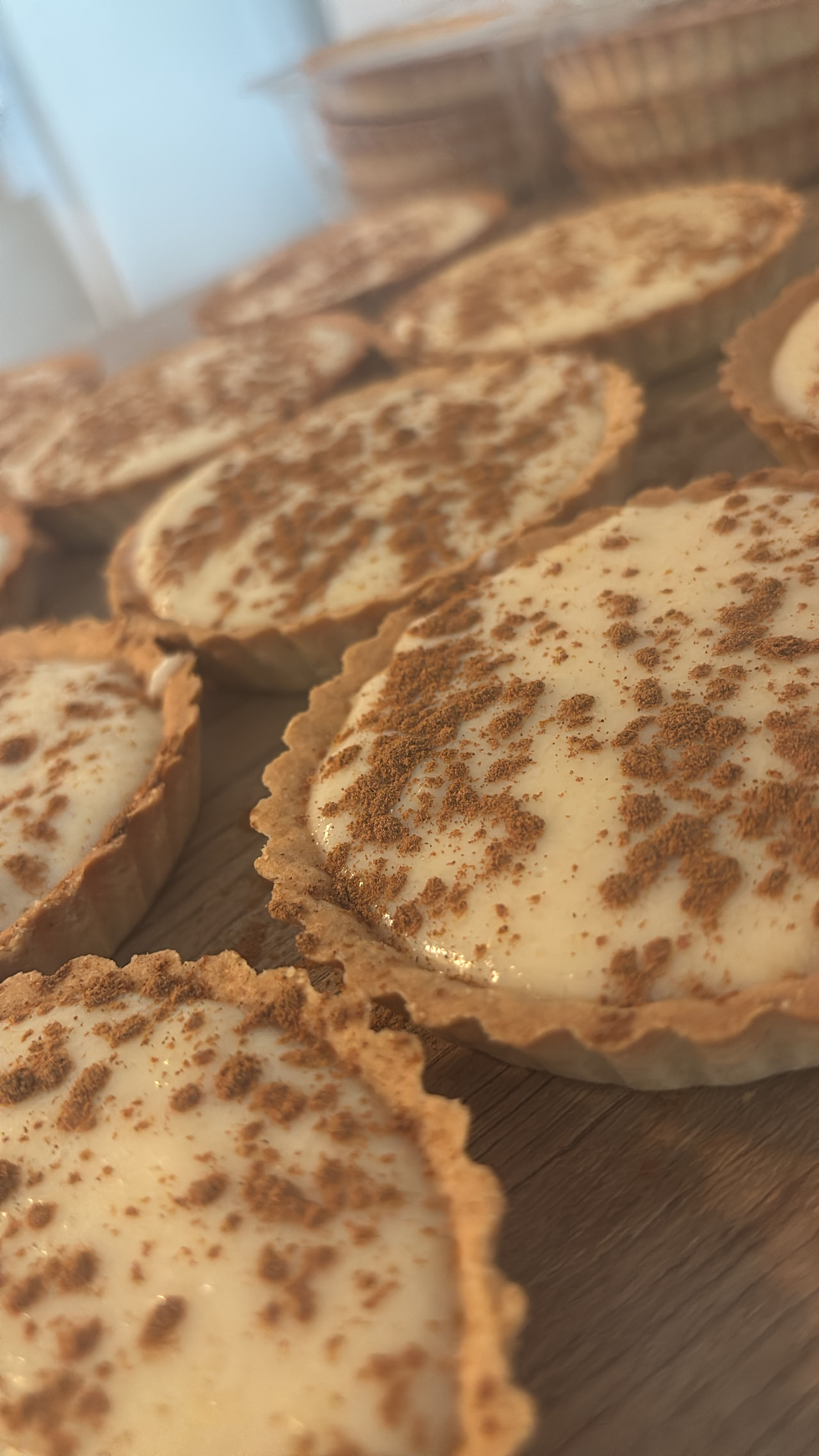 Mini milk tarts 