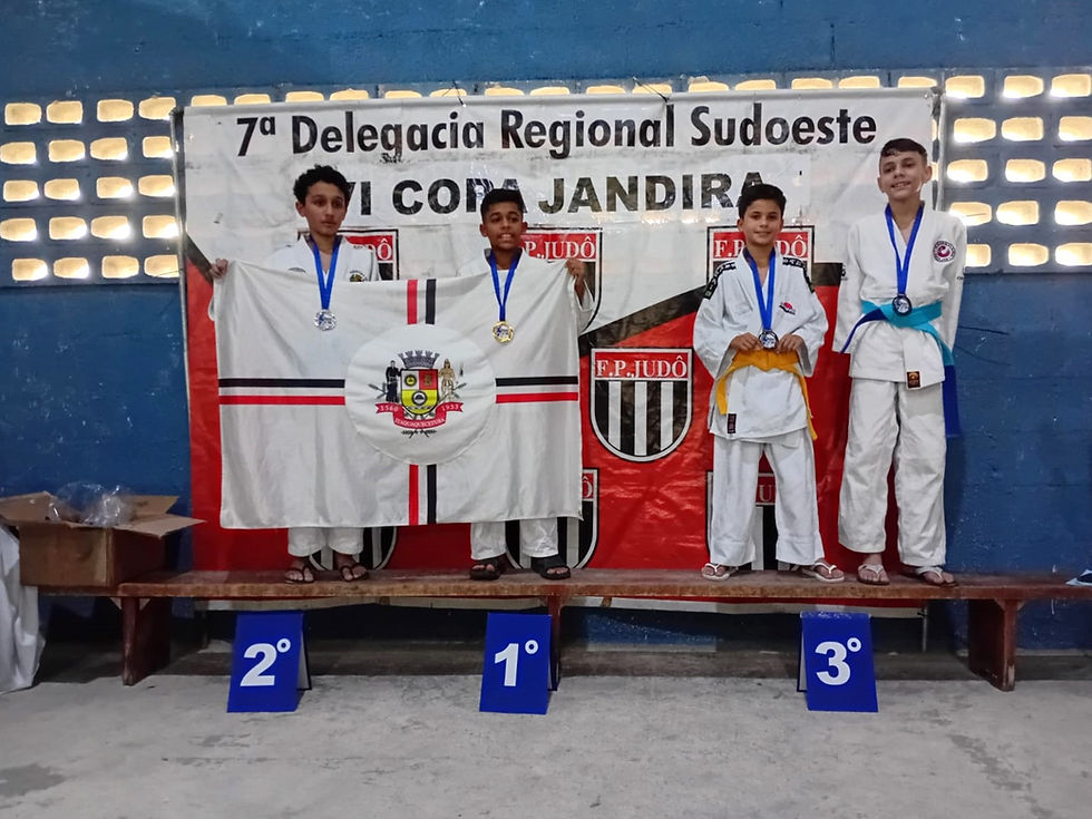 Itaquá conquista primeiro lugar geral na IV Copa Jandira de Judô com 45 medalhas