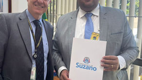 Prefeito é recebido em Brasília para reunião sobre obra na avenida Guilherme Garijo