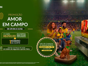 Itaquá Park Shopping lança campanha “Amor em Campo” com sorteio de TVs de 75”
