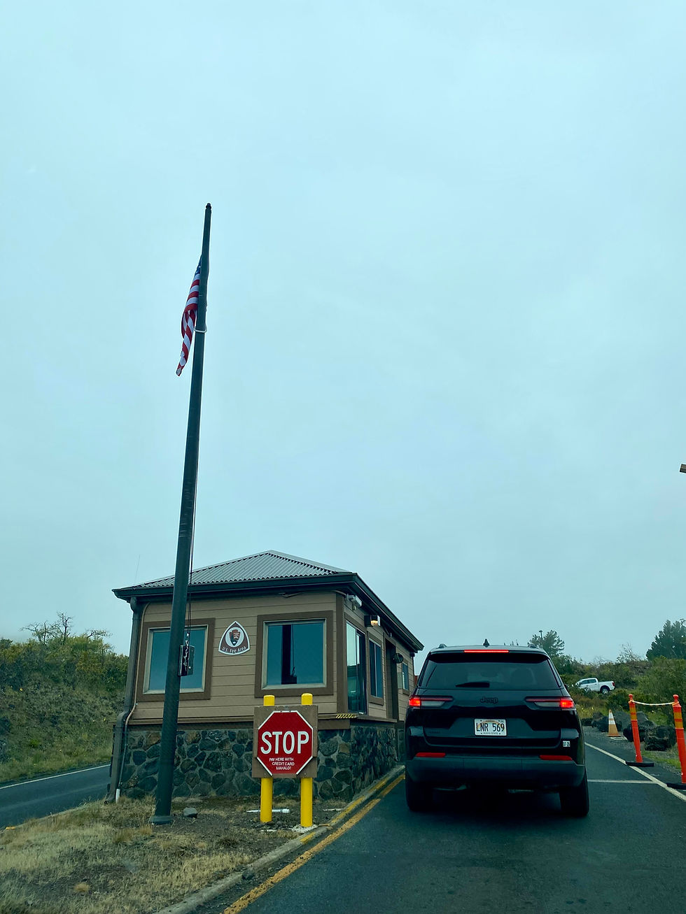 Haleakalā entrance station