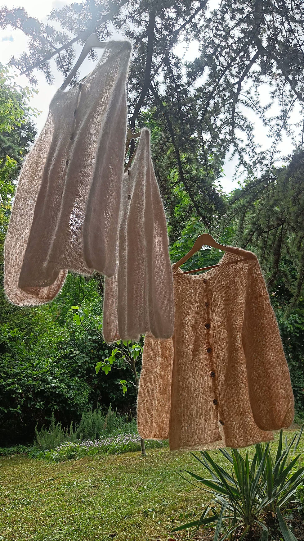Miniature : Mohair Cardigan 