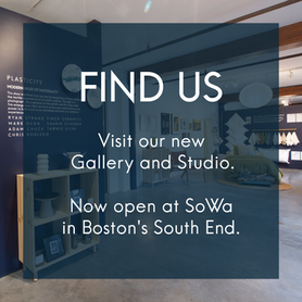 Flourish and Foundry Gallery and Studio showing emerging artists is located at SoWa in Boston's South End