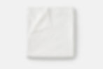 Classic Cotton Flat Sheet Folded white