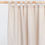 Thumbnail: MagicLinen Tab Top Linen Curtain Panel natural