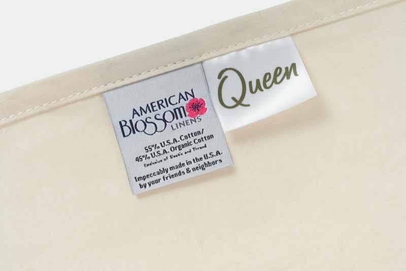 Thumbnail: Classic Cotton Flat Sheet detail natural