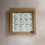 Thumbnail: Ceramic Roses Shadow Box Oak Frame