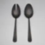 Thumbnail: Matte Black Set of Serving Spoons