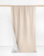 Natural Linen Blackout Drapery Curtains