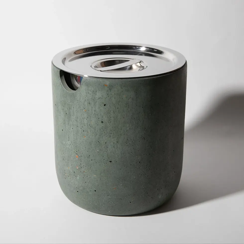 Thumbnail: Terrazzo Ice Bucket dark green