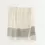 Thumbnail: Riviera Hand Spun Cotton Throw Blanket Grey