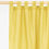 Thumbnail: MagicLinen Tab Top Curtain Panel Moss Yellow