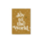 Joy to the World Card
