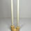 Thumbnail: Well Hello U Shape Candle Holder - Yellow