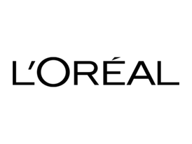 L'Oréal logo on a white background