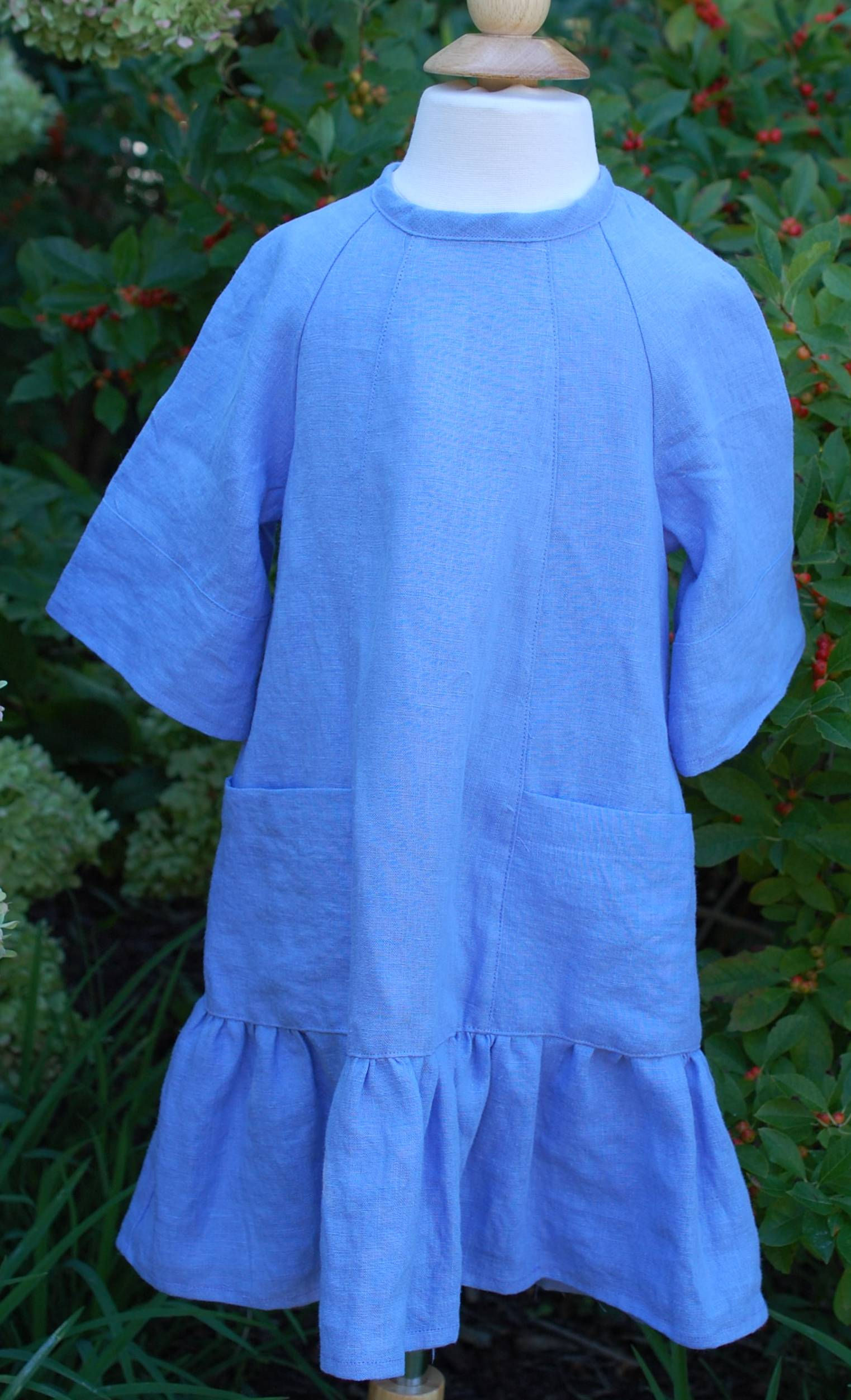 Sky Blue Tunic Dress