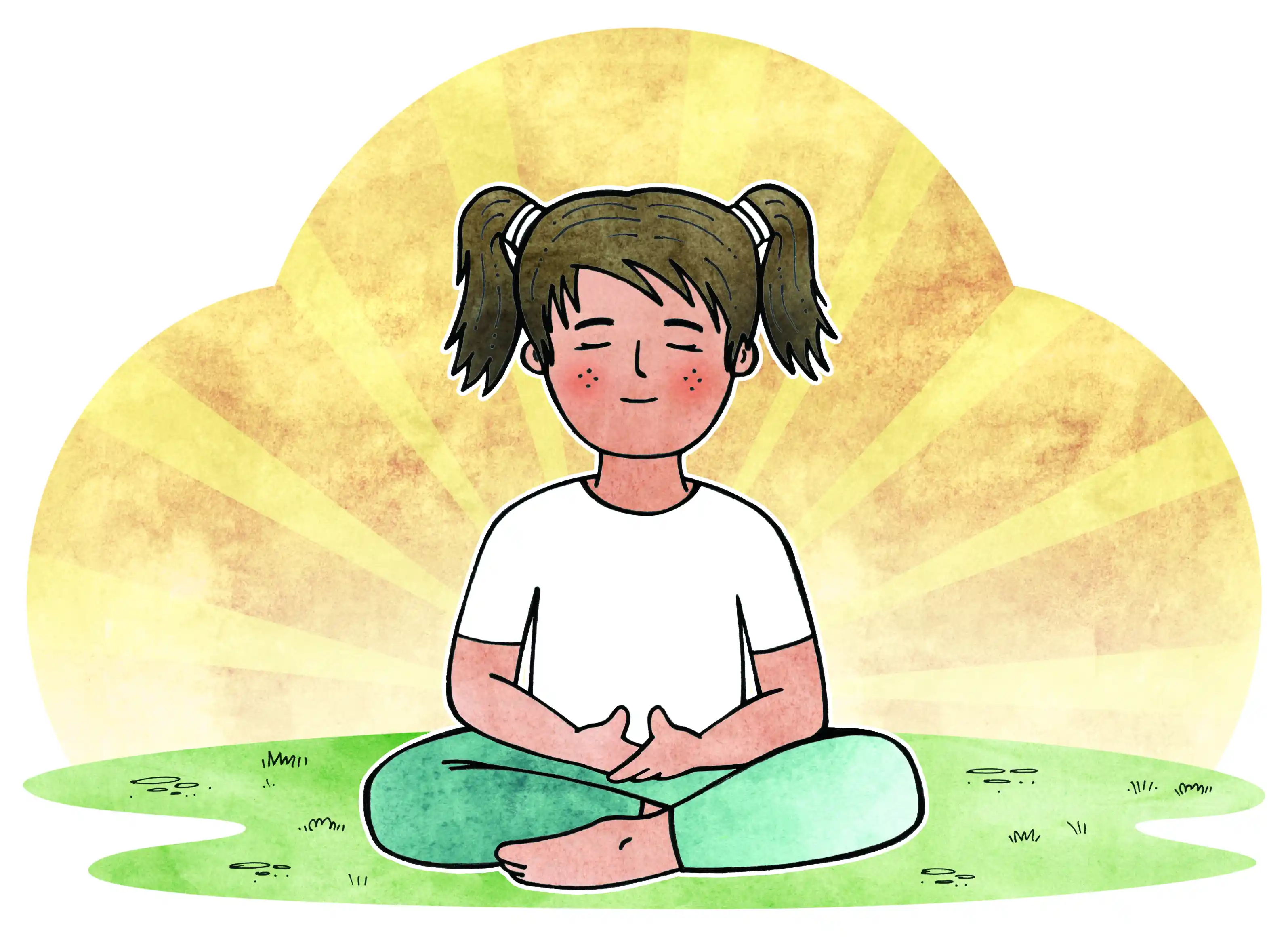 Activity in the book to help children self-introspect and find their goal in life.