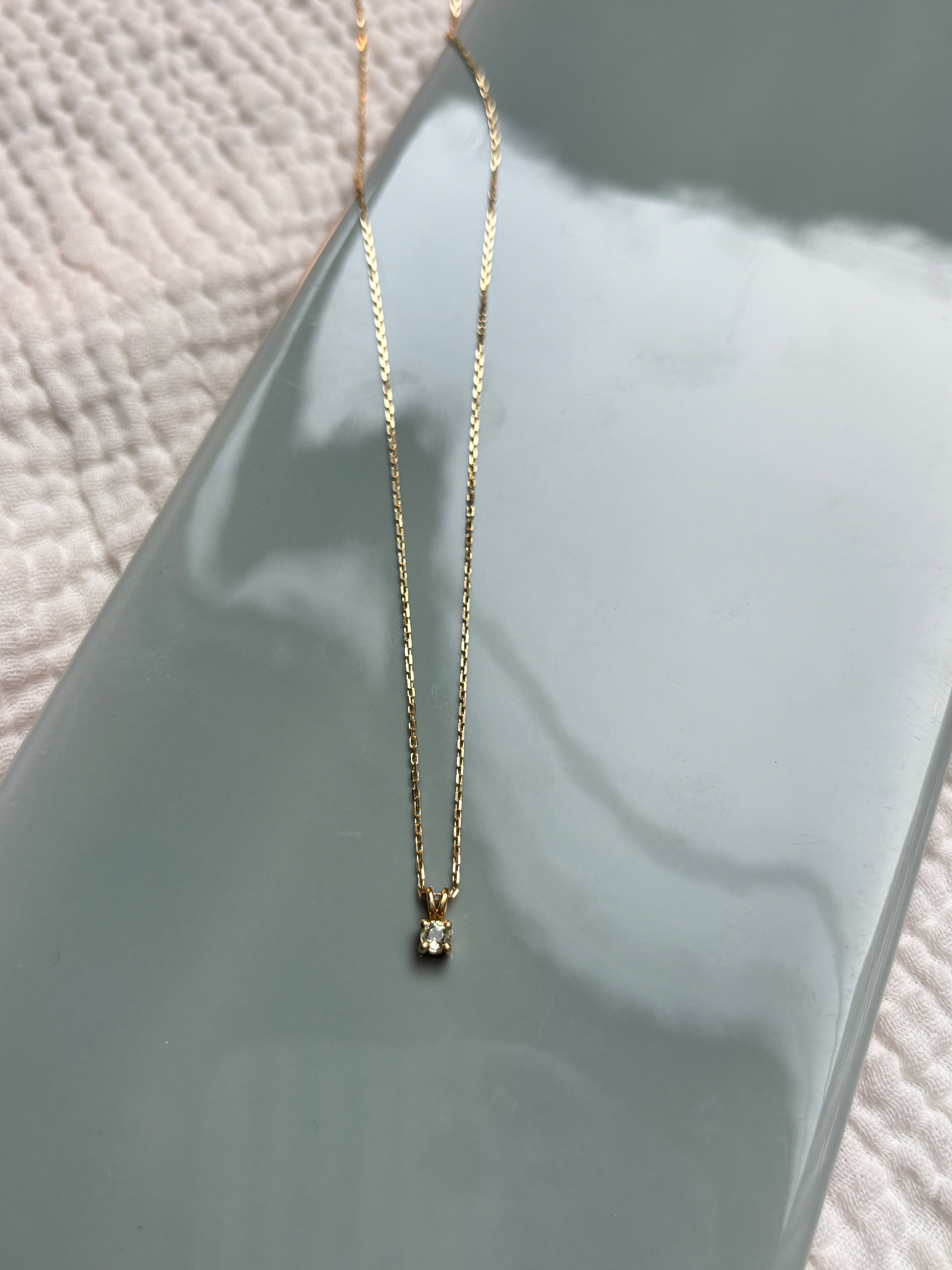 The birthstone necklace