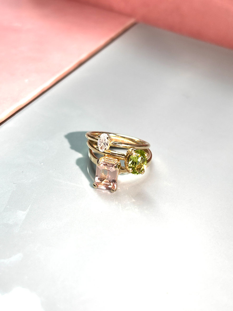Thumbnail: The birth stone ring oval