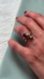 Thumbnail: The birth stone ring cushion