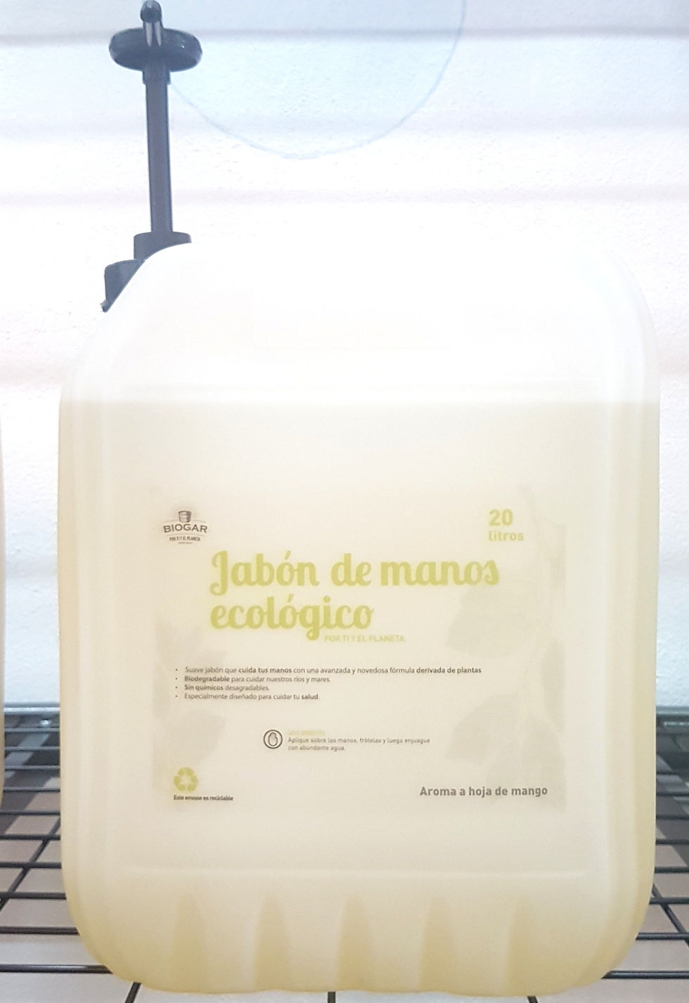 Jabón de Manos Hoja de Mango Biogar