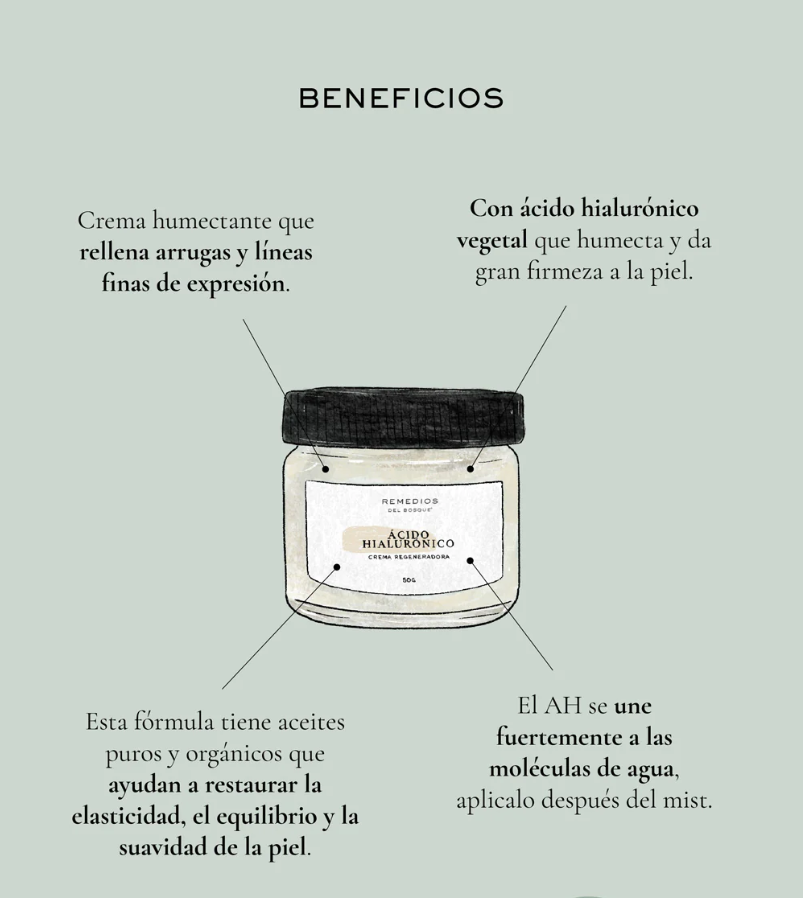 Miniatura: Ácido hialurónico BIO Crema regeneradora