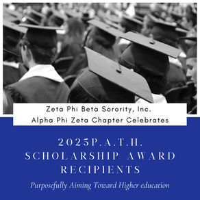 Congratulations To The P.A.T.H. Scholarship Recipients 2025