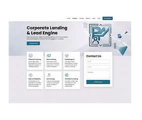 PixelCraft Web Solutions corporate landing page and user interface layout mockup.