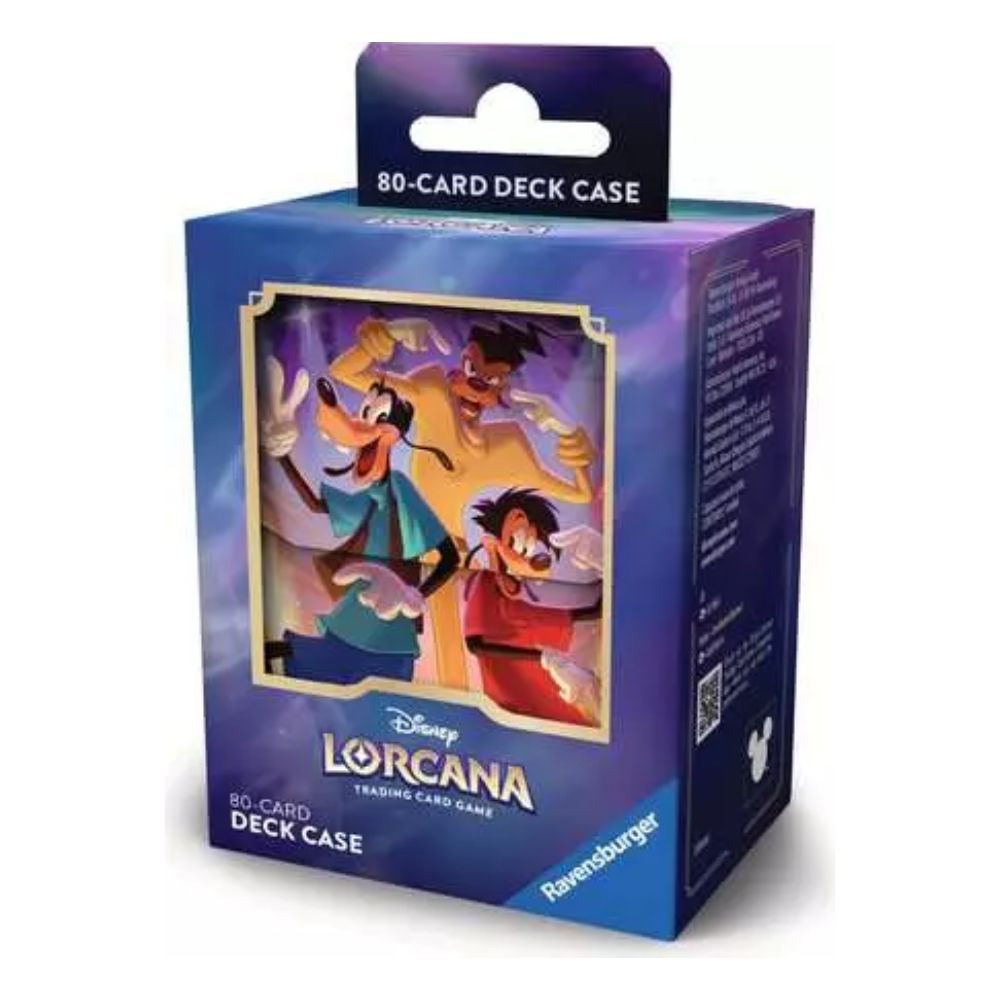 Lorcana 80 card deck case Goofy