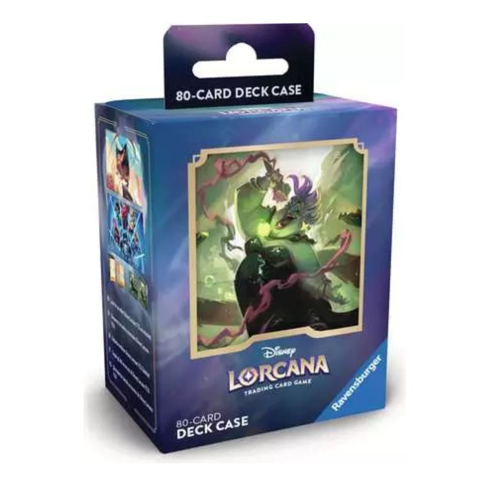 Lorcana 80 card deck case Ursula
