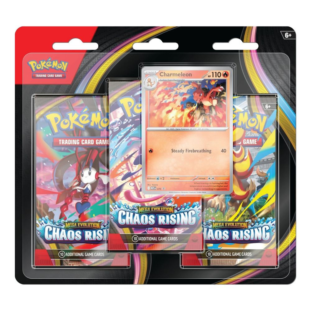 Chaos Rising 3 pack Blister