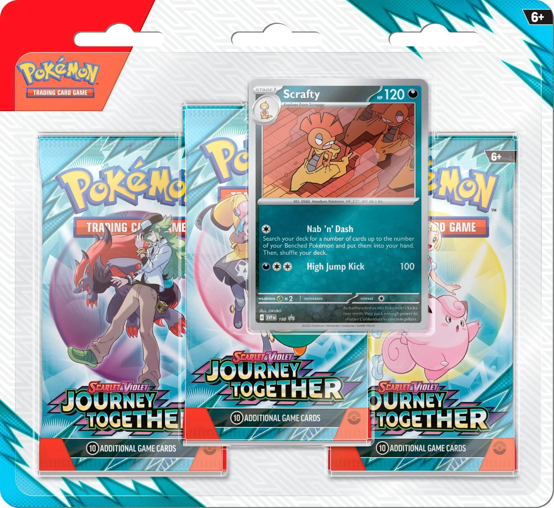 Journey Together 3-pack Blister
