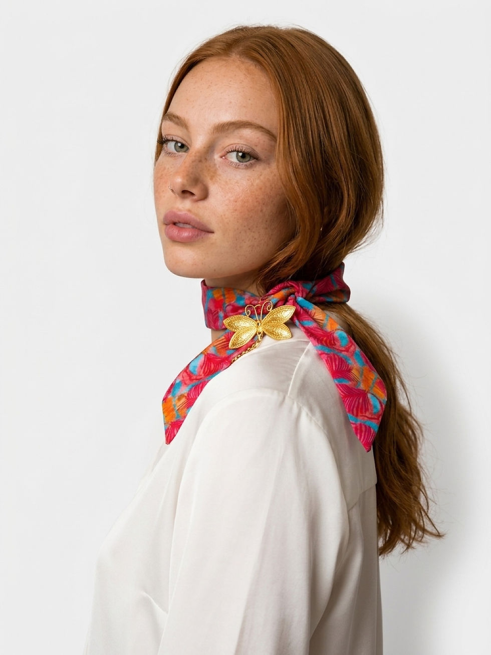 Collar “Peach” libélula 2 – Majo Capella (foto 2)