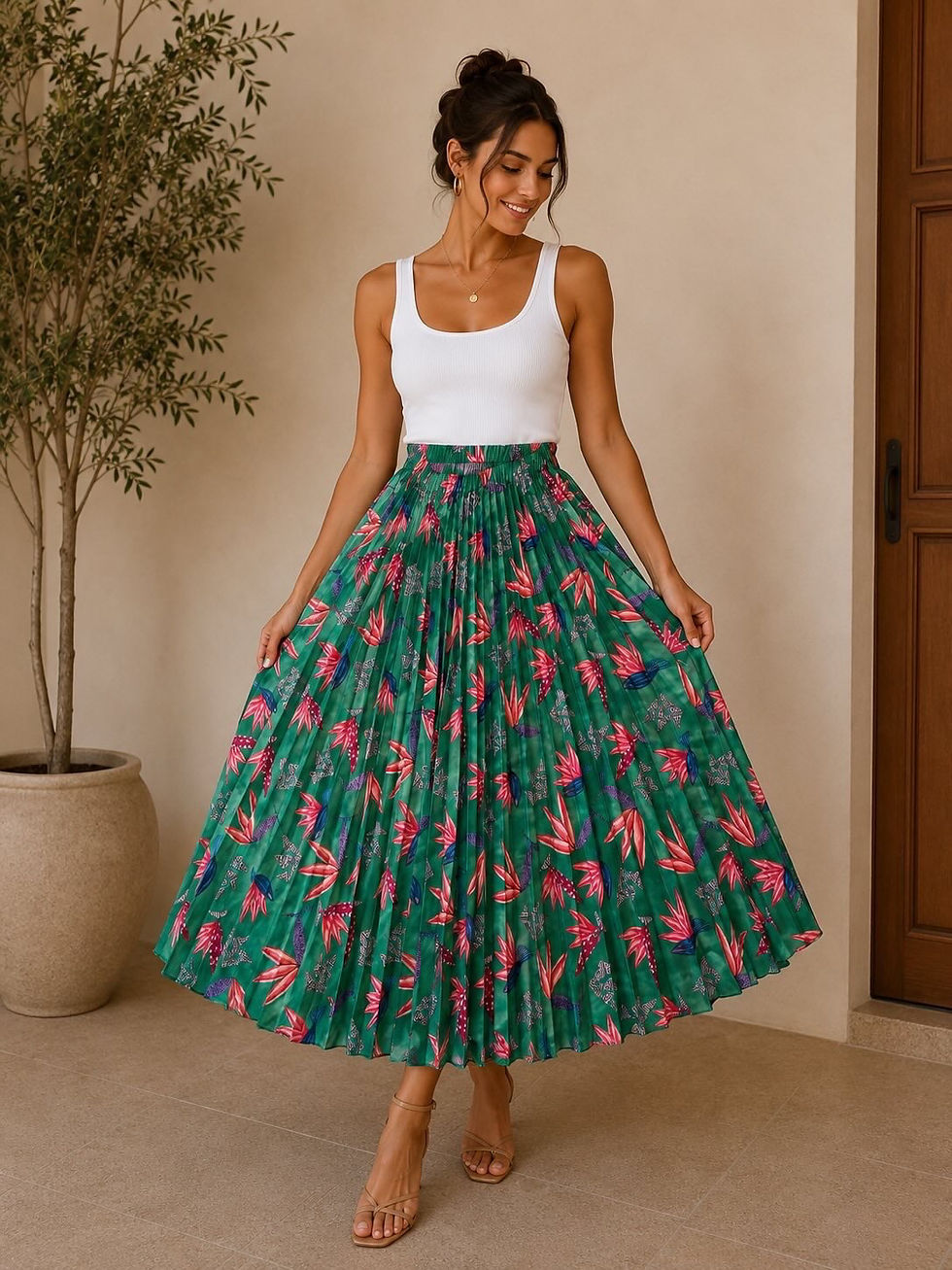 Falda “flying fish” – Majo Capella