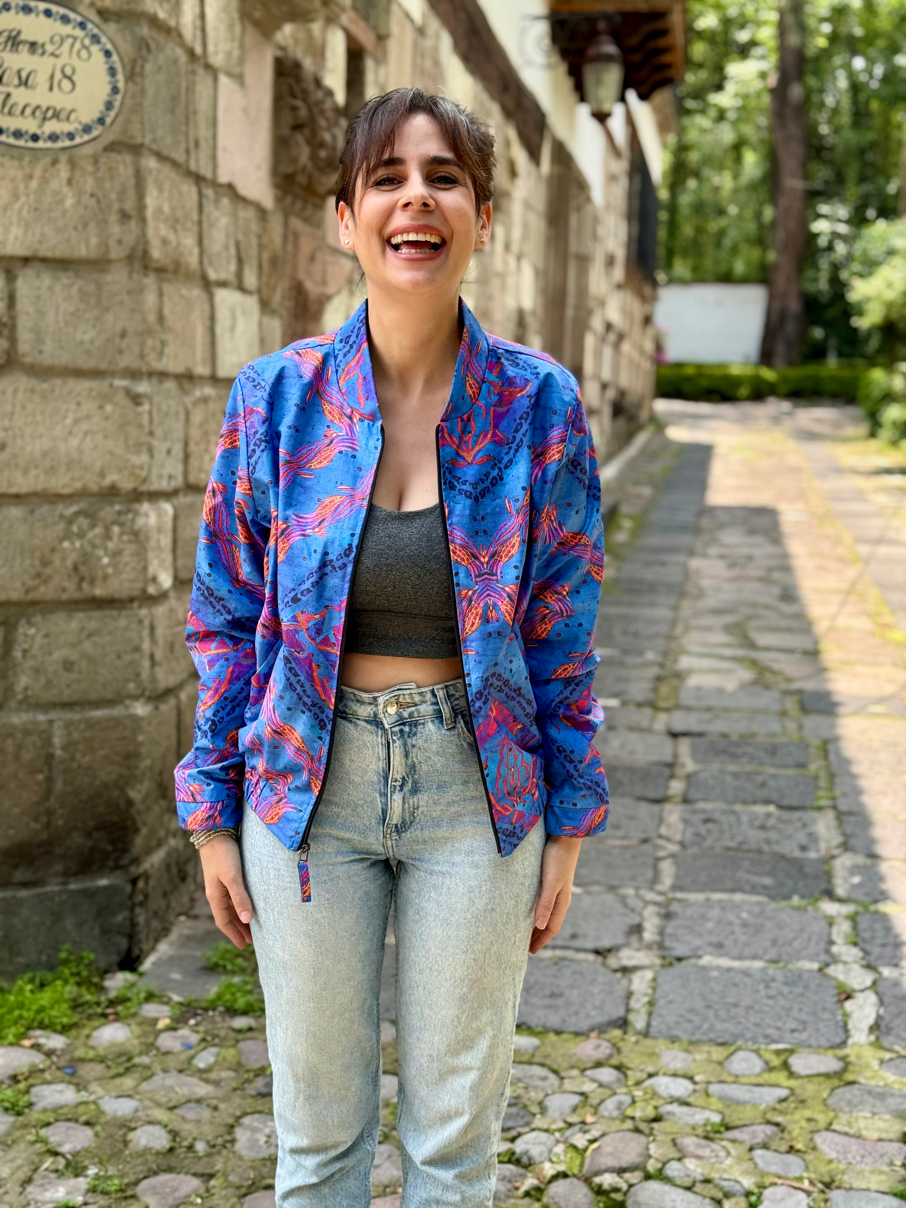 Bomber Jacket “Arrecifes” 