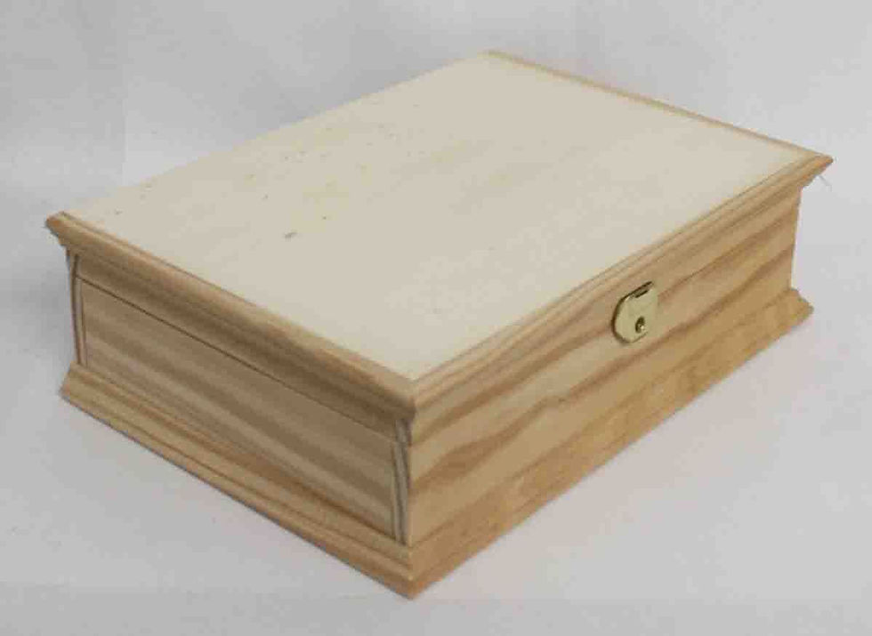 Miniatura: Caja de madera multiusos, varios tamaños