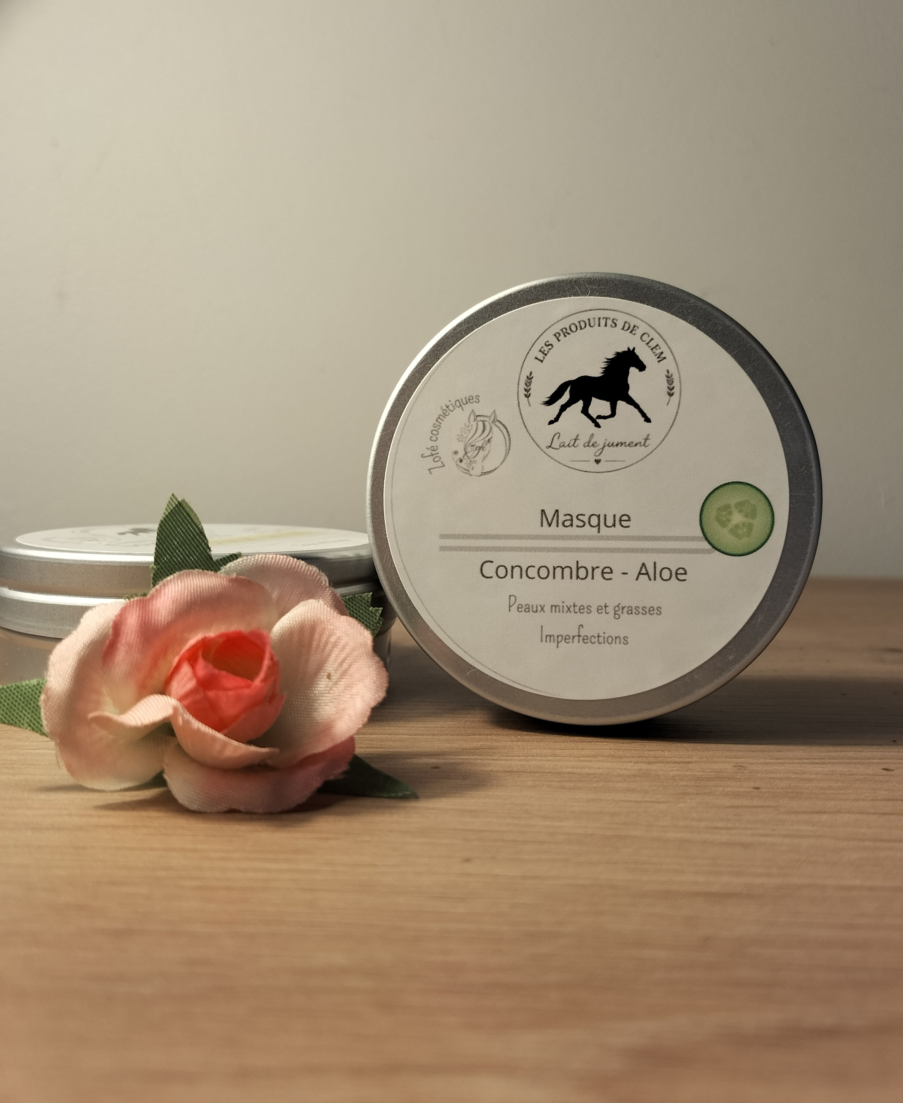 Masque purifiant concombre aloe