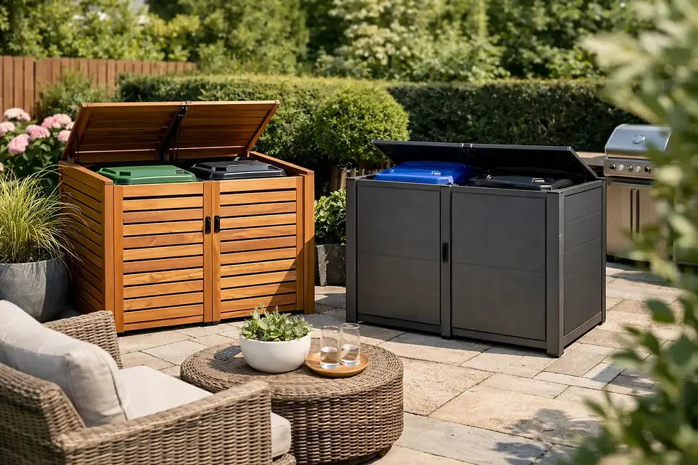 Refresh Patio Area with Bin Covers That Last