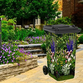 Vanco-up 35.4" ×11.8" Wheelie Bin Stickers Self Adhesive - View #2