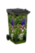 Cottage Garden Floral Wheelie Bin Cover