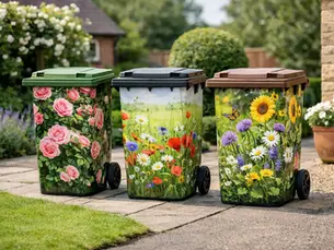 Top Garden Inspired Bin Wraps for Better Kerb Appeal