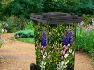 wheelie bin cover
