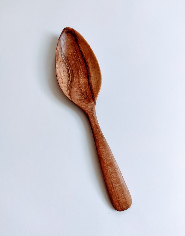 Thumbnail: Pointed serving/cooking spoon